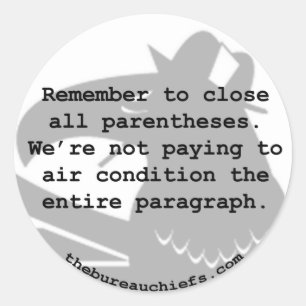 Luftaufkleber Runder Aufkleber