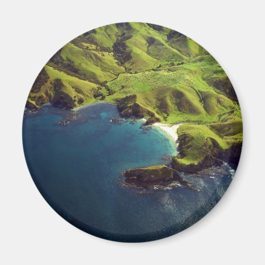Luftaufnahme aus Northland, Neuseeland Magnet (Vorne)