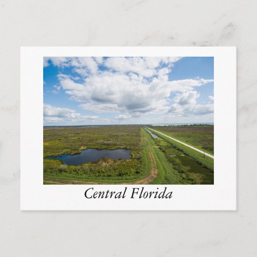 Luftaufnahme Central Florida Postkarte (Vorderseite)