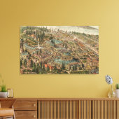 Luftaufnahme der Alaska Yukon Pacific Expo Leinwanddruck (Insitu (Wohnzimmer))