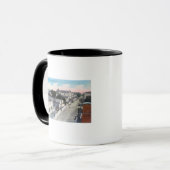 Luftaufnahme der CityAntioch, CA Tasse (Vorderseite Links)