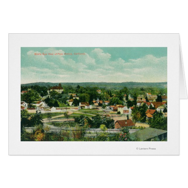 Luftaufnahme der CityPaso Robles, CA (Vorderseite (Horizontal))