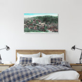Luftaufnahme der CitySonora, CA Leinwanddruck (Insitu (Schlafzimmer))