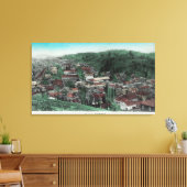 Luftaufnahme der CitySonora, CA Leinwanddruck (Insitu (Wohnzimmer))