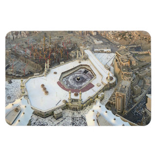 Luftaufnahme der Kaaba, Masjid al-Haram & Mekka Magnet