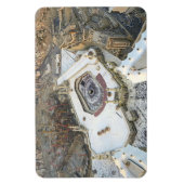 Luftaufnahme der Kaaba, Masjid al-Haram & Mekka Magnet (Vertikal)