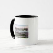 Luftaufnahme der Lewiston BridgeLewiston, ID Tasse (Vorderseite Links)