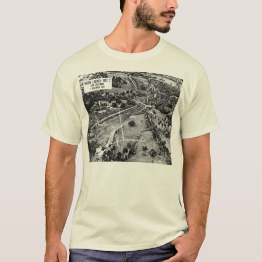 Luftaufnahme der Raketen in Kuba 1962 T-Shirt (Vorderseite)