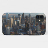 Luftaufnahme der Seattle-Stadt-Skyline Case-Mate iPhone Hülle (Rückseite (Horizontal))
