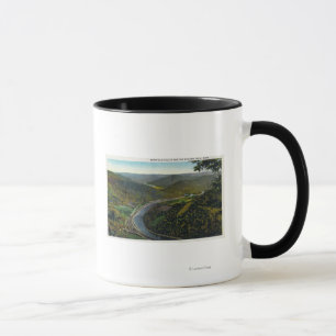 Luftaufnahme der Spur und des Deerfield Tales Tasse