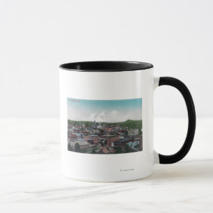 Luftaufnahme der Stadt # des 2Jackson, CA Tasse