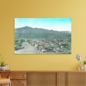 Luftaufnahme der Stadt Huntington, OR Leinwanddruck (Insitu (Wohnzimmer))