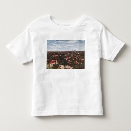 Luftaufnahme der Stadt Kleinkind T-shirt (Vorderseite)