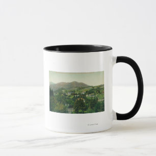 Luftaufnahme der Stadt, Mt Tamalpais Tasse