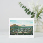 Luftaufnahme der Stadt San Luis Obispo, CA Postkarte (Stehend Vorderseite)