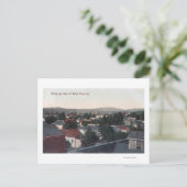 Luftaufnahme der Stadt Santa Rosa, CA Postkarte (Stehend Vorderseite)