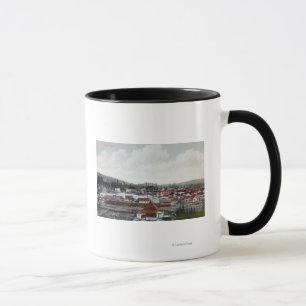Luftaufnahme der Stadt Tasse