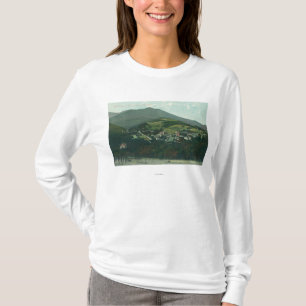 Luftaufnahme der Stadt und des Mt. Tamalpais T-Shirt