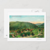 Luftaufnahme der StadtBartlett Springs, CA Postkarte (Vorne/Hinten)