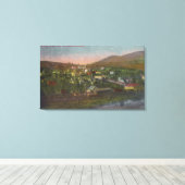 Luftaufnahme der StadtJuliaetta, ID Leinwanddruck (Insitu (Holzboden))