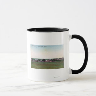 Luftaufnahme der TownSharon Frühlinge, KS Tasse