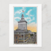 Luftaufnahme der Washington Street Oakland, CA Postkarte (Vorderseite)