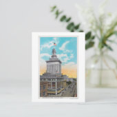 Luftaufnahme der Washington Street Oakland, CA Postkarte (Stehend Vorderseite)