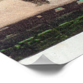 Luftaufnahme der WharfPetaluma, CA Poster (Ecke)