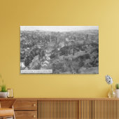 Luftaufnahme des Angels CampAngels Camp, CA Leinwanddruck (Insitu (Wohnzimmer))