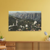 Luftaufnahme des Beobachtungsnetzes Leinwanddruck (Insitu (Wohnzimmer))