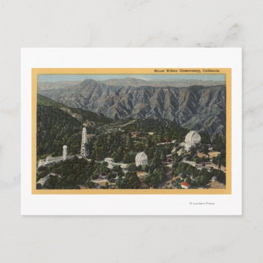 Luftaufnahme des Beobachtungsnetzes Postkarte (Vorderseite)