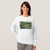 Luftaufnahme des CityKennett, CA T-Shirt (Vorne ganz)