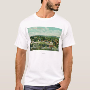 Luftaufnahme des CityPaso Robles, CA T-Shirt