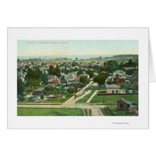 Luftaufnahme des CitySanta Cruz, CA