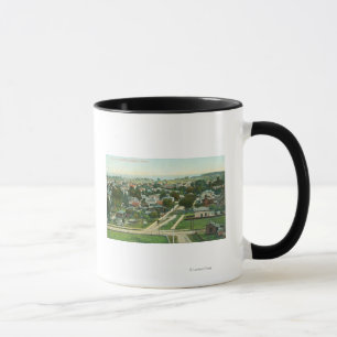 Luftaufnahme des CitySanta Cruz, CA Tasse