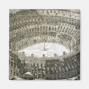 Luftaufnahme des Colosseum in Rom von 'Ansichten O Magnet