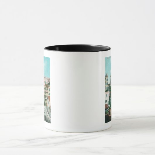 Luftaufnahme des Engelsfliegertrolley Tasse (Zentrum)