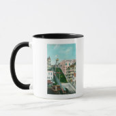 Luftaufnahme des Engelsfliegertrolley Tasse (Links)