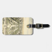 Luftaufnahme des Formal Garden von Eric Dahlbergh Gepäckanhänger (Vorderseite horizontal)