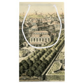 Luftaufnahme des Formal Garden von Eric Dahlbergh Kleine Geschenktüte (Rückseite)