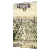 Luftaufnahme des Formal Garden von Eric Dahlbergh Klemmbrett (Links)