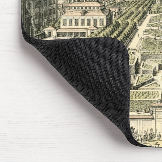 Luftaufnahme des Formal Garden von Eric Dahlbergh Mousepad (Ecke)