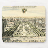 Luftaufnahme des Formal Garden von Eric Dahlbergh Mousepad (Vorne)