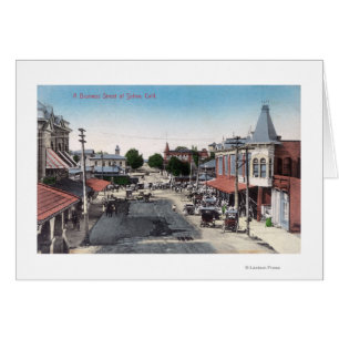 Luftaufnahme des Geschäfts SectionSelma, CA