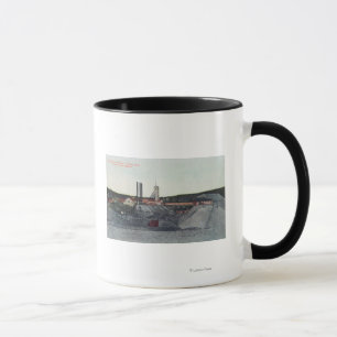 Luftaufnahme des Indikatorbergwerks Nr. 1Victor, C Tasse