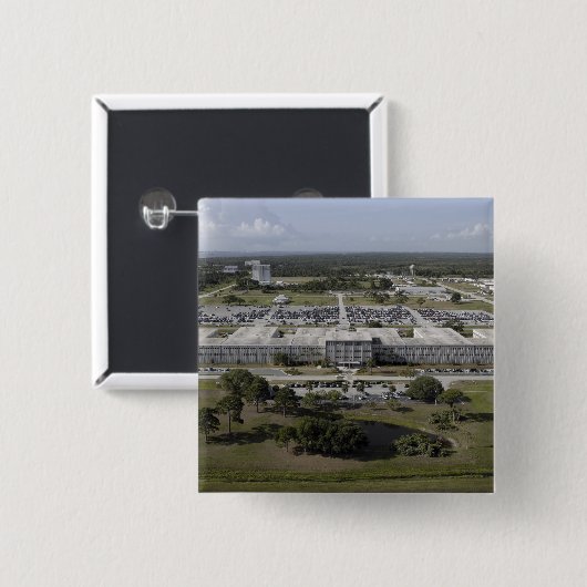 Luftaufnahme des Kennedy Space Center Button (Vorne & Hinten)