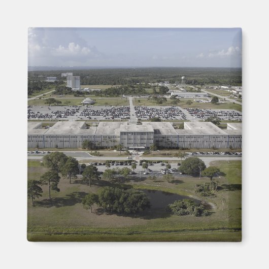 Luftaufnahme des Kennedy Space Center Magnet (Vorne)