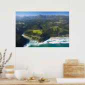 Luftaufnahme des Keurbooms River, Gartenweg Poster (Küche)