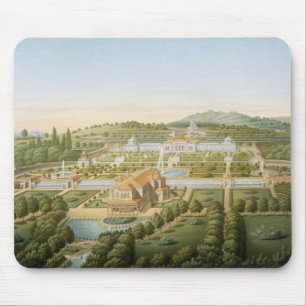 Luftaufnahme des Landhauses Königs Guillaume von Mousepad