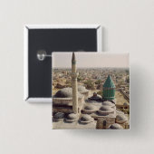 Luftaufnahme des Mevlana Tekke Button (Vorne & Hinten)
